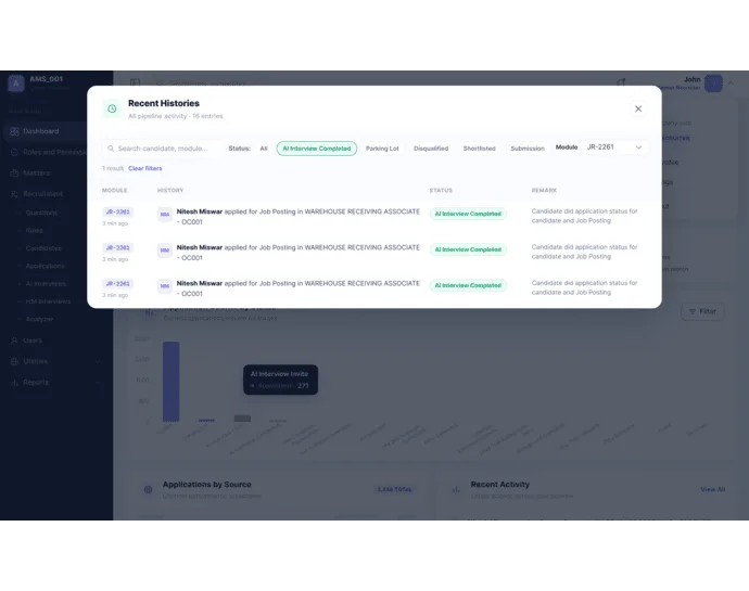 Structured AI Interviews